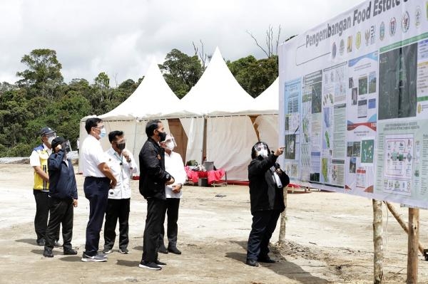 Presiden RI Tinjau Kawasan Lumbung Pangan di Humbahas Gubernur Jadikan Peninjauan Sebagai Motivasi Sumut